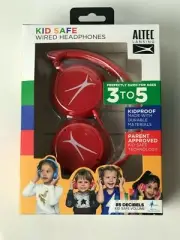 Sealed Altec Lansing Kid Safe Wired Headphones Parent Approved 85 Decibels NIB