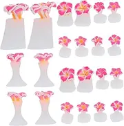 OATIPHO 3Sets Silicone Toe Separators for Nail Art Manicure Comfortable Flexible Pedicure Tools for Home and Salon Use Soft Material