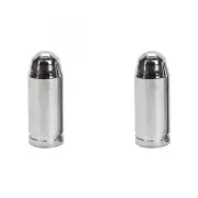 Trik Topz Valve Caps Bullet Chrome SV Intended For Use With Schrader Valves