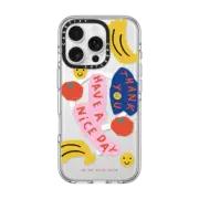 iPhone 16 Pro Clear Case MagSafe Compatible Bananas by We are out of office