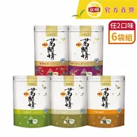 在飛比找momo購物網優惠-【立頓】茗閒情台灣茶茶包共6袋(凍頂烏龍/活綠茶/玄米綠茶/