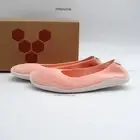 Vivobarefoot Primus Asana Yin Ballerina Knit Flats Women's 209454-03 Peach Melba