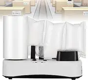 Air Bag Filling Machine,Portable Air Cushion Wrap Machine with Sealing Speed 7.2-7.8 ft/min,Suitable for Various Film Widths,for Package and Product Shipment Protection