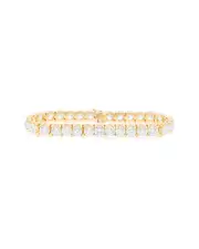 Diana M. Fine Jewelry 14K 10.00 ct. tw. Lab Grown Diamond Tennis Bracelet