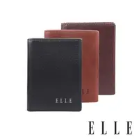 在飛比找森森購物網優惠-【ELLE HOMME】名片夾/卡片夾(黑色、深咖啡色、淺咖