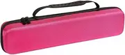 WRITWAA Elegant Hard Case Storage Bag for Hair Straightener Curling Iron Travel-friendly Hair Tools Organizer