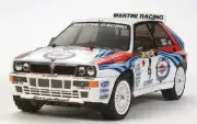 Tamiya 58570 1/10 EP RC Car TT-02 Lancia Delta Integrale Martini Assembly Kit