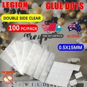 Balloon Glue Dots Photo Adhesive Bostik Party DoubleTape Scrapbooking 100pcs/PK