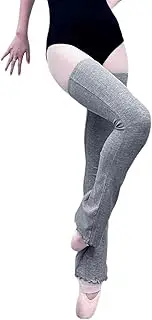 [Tacherlia] Ballet Flared Leg Warmers 1 Pair 29.5 Inches Over The Knee Elastic At Top For Women