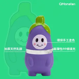 Q-MONSTER 薑蔥蒜家族 小小蔬菜家族 發聲玩具 寵物玩具 乳膠玩具 - 艾爾發寵物 Alphapetstw