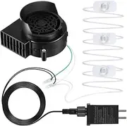 Inflatable Fan Replacement,Inflatable Fan Replacement | 12V Christmas Inflatables Blowing Fan with LED Light ,Blowing Fan Replacement for D