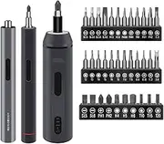 Electric Screwdriver Set, Anti Slip Power Screwdriver, Double Speed Electric Drill Driver, Efficient Portable Screwdriver, Fast Electric Screw Guin, Comfortable Wireless Screwdriver for Work