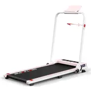 BLACK LORD Treadmill Electric Walking Pad Foldable Under Desk Home Gym Pink