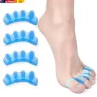 Toe Separators, 2 Pairs Soft Gel Toe Spacers to Correct Bunions and Restore Toe