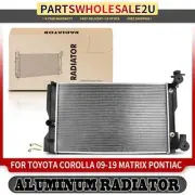 Radiator for Pontiac Vibe Toyota 2009-2010 Toyota Corolla 2009-2019 1.8L 1 Row (for: Toyota)