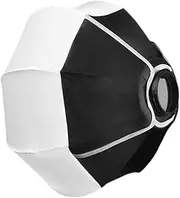 AsrMyjcx Ball Shape Softbox Quick Release Easily Set up Portable Studio Photo Equipment 30cm for Mini Mouth Mount Photography Lovers