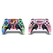 THE POWERPUFF GIRLS GRAPHICS VINYL SKIN FOR SONY PS5 DUALSENSE EDGE CONTROLLER
