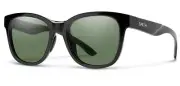 NEW Smith Caper Sunglasses-Black-Gray Green Polarized Lens