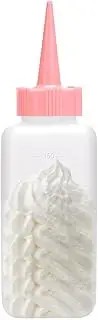 Hair Dye Bottle, Multipurpose Squirt Bottles, 1.85x6.18 inches 160ml Color Storage with Measuring Scale, Precision Coloring, Translucent Hair Applicator for Home and Salon Use