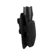 360 Degrees Rotatable Flashlight Pouch Holster Torch Case for Belt Torch Cover