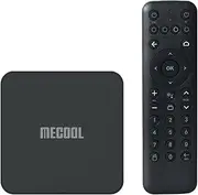 KM7 Android 11.0 TV Box Certificate ATV 32GB Quad Core Amlogic S905Y4 WiFi 2.4G/5.8Ghz BT5.1 4K Bluetooth Voice Control Smart Home Player
