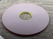 3M VHB Double Sided Foam Acrylic Adhesive Tape 4956F Gray, 1" in x 36 YARDS