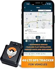 GPS Tracking Device for Car Truck SUV Vehicles | OBD Port Tracker for Real-time Fleet Monitoring | Web and Mobile App, Geofence, Engine Health, Driver Performance