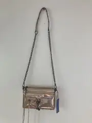 NWT Rebecca Minkoff Mini MAC Rosé Gold CrossBody Bag. RARE!