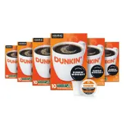 Dunkin' Midnight Dark Roast Coffee, 60 Keurig K-Cup Pods