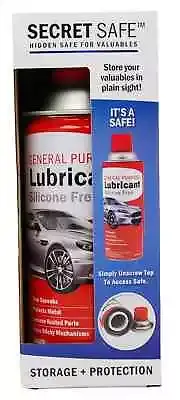 CAN SAFE STASH DIVERSION SECRET SAFE AUTO LUBRICANT CAN SAFE PREVENT THEFT