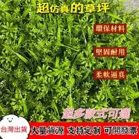 在飛比找蝦皮購物優惠-台灣出🔥仿真植物牆草坪 植物牆 人工草皮 人造帶花塑膠草皮 