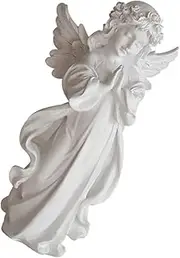 KITANDOVE Stylish Resin Girl Sculpture for Garden Decor Angel Figurines Willow Tree Figurines Angel Artware