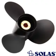 12.1 x 9P Aluminum Propeller Fits Mercury 2 Stroke 13 Spline 70 1977-1983