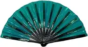 [Generic] Hand Fan Foldable Country Large Garland Dance Crepe Decorations Fan Party Porta Paper Handheld Y9Y0 Fan Fan,Large Fan,Holographic Fans Colors Colors Fans,with Folding Fan,for Fan,Large