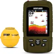 Portable Sonar Fish Finder Boat Depth Fishing Fish Finders Waterproof Handheld W