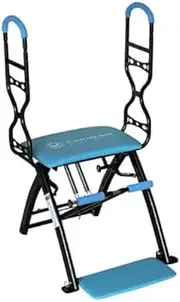 Life's A Beach Pilates PRO Chair Max with Sculpting Handles | Reformer & Chair for Home Workouts | Shape & Tone | Adjustable Resistance