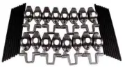 ROCKER Arms+Fulcrums+Pushrods Set/16 for 1968-1976 Oldsmobile/Olds 400 455