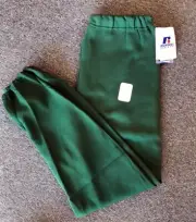 Russell Men's No Pocket NuBlend DriPower Closed Bottom NEW Sweatpants Dark Green