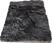 FOMIYES Stone Aquarium Background Rock Fish Tank Background 3D Reptile Habitat Backgrounds Rocky Terrarium Background Vinyl for Bearded Dragons Fish Gecko A