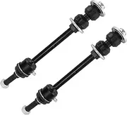 Front End Links of the Front Bar High Performance Adjustment for FIT for 1500 5LUG 4WD 2006-2017, 2pcs of Black Metal