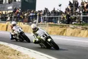 Gary Nixon Kawasaki 1976 Motorcycle Racing Old Photo 8