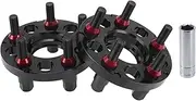 X AUTOHAUX 2 Pcs 5x112mm Wheel Spacers 66.56mm / 2.62" M14x1.25 Hubcentric Wheel Spacer Forged Wheel Spacers for BMW Z4 G29 2019-2020 Aluminum Alloy