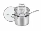 Scanpan Impact 20cm Saucepan with Multi Steamer Insert RRP $269.00