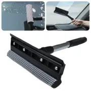 Rubber Squeegee Scrubber Sponge Glass Window Car Windscreen Cleaner
