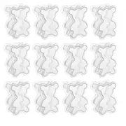 12 Pcs Kids Snack Container Clear Candy Boxes Clear Storage Boxes Packaging Wedding Treat Bags