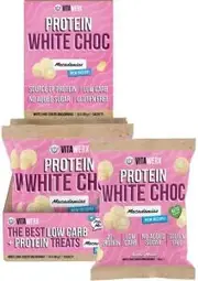 Vitawerx White Choc Coated Macadamias 10x60g
