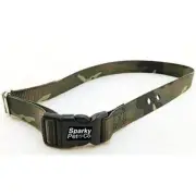 Sparky Pet Co Universal Size Camo Green Heavy Duty 1" Nylon Replacement Strap 2