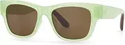 [TOMS] Devon Rectangular Sunglasses, Shiny Matcha, 54-19-148, Shiny Matcha, 54-19-148