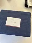 Adair’s Quilt Cover Matelasse Villa Supa King Navy Blue No Pillowcases
