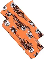 [Generic] Halloween Headbands Moisture Wicking Athletic Hairbands for Men and Women Breathable Sweat Absorbent Design for Yoga Running and Fitness Activities